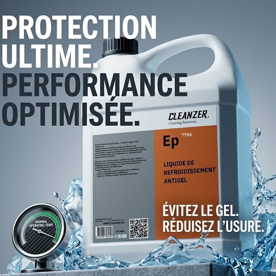 Liquide de Refroidissement Antigel -25°C Longue Durée – Protection Moteur | Cleanzer