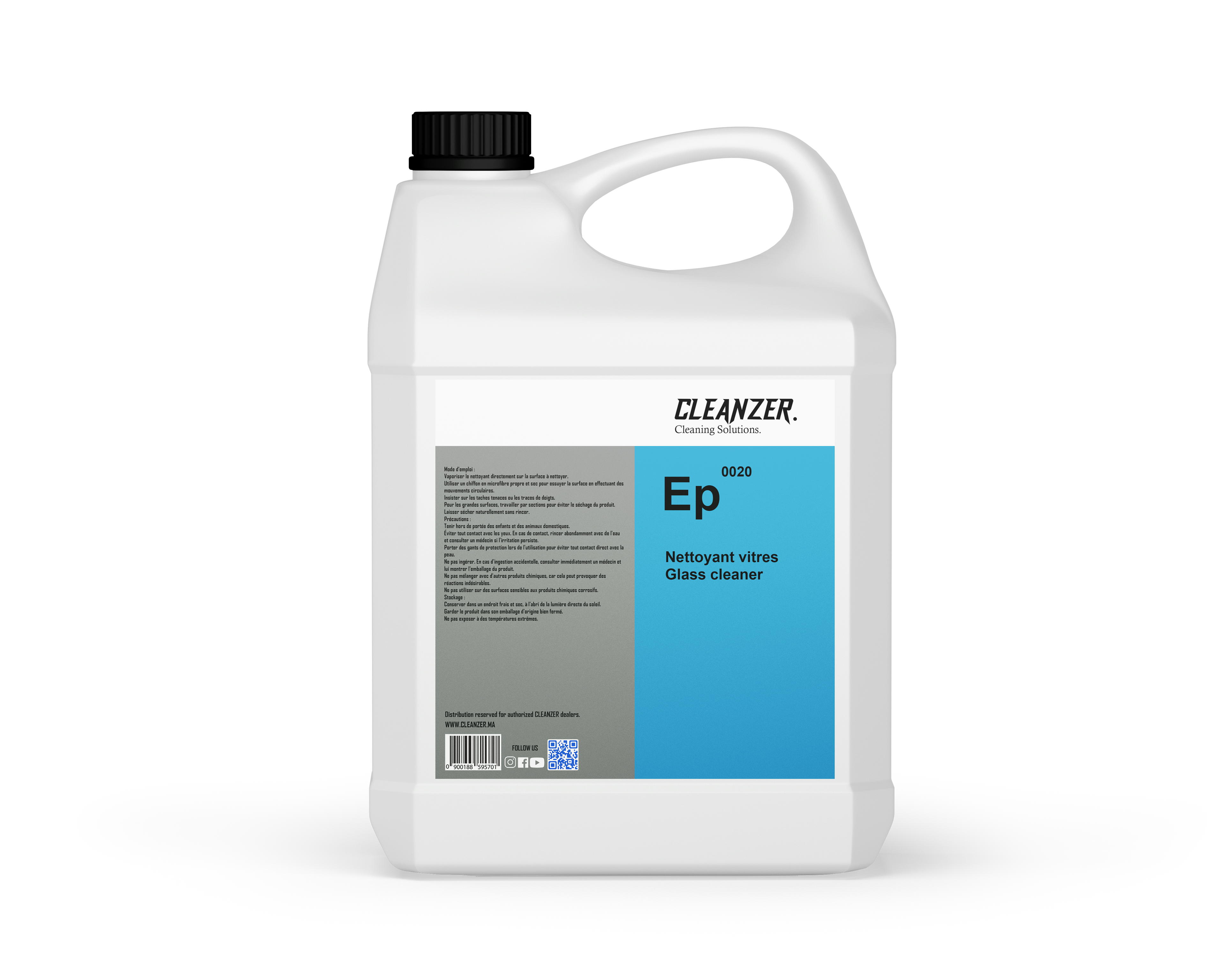 Nettoyant Vitres pour Voiture sans Alcool