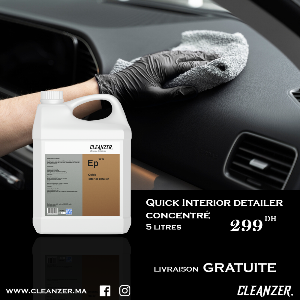 Quick interior detailer